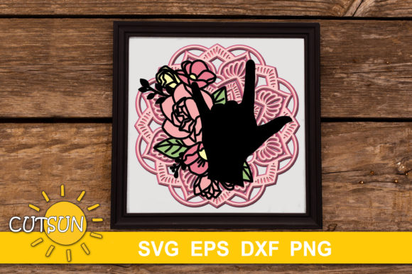 3D SVG for Shadow Boxes: Mandala ASL Review