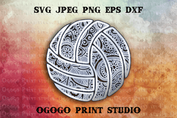 3D SVG Volleyball Shapes Review
