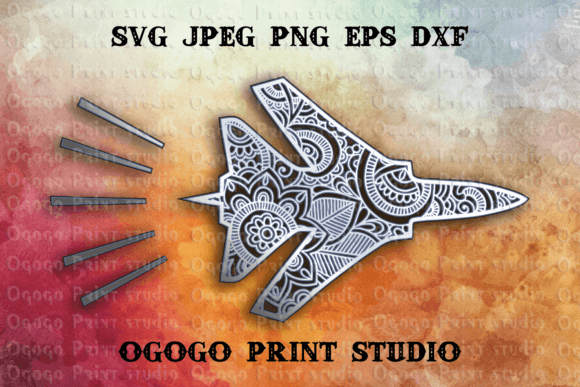 Airplane SVG: 3D Shapes for Crafters