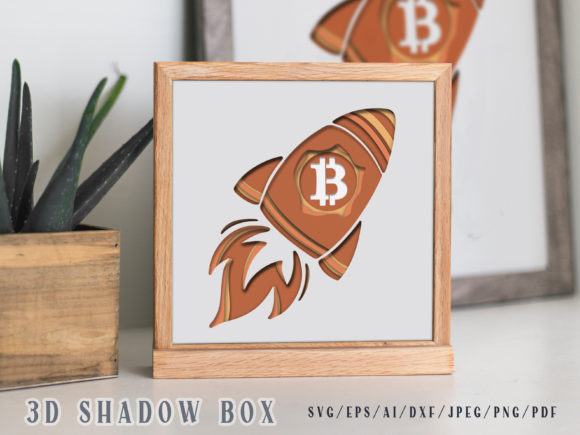Bitcoin 3D Shadow Box SVG Review