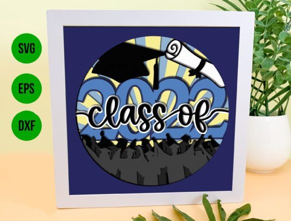 Class of 2022 Shadow Box SVG: A 3D SVG Review