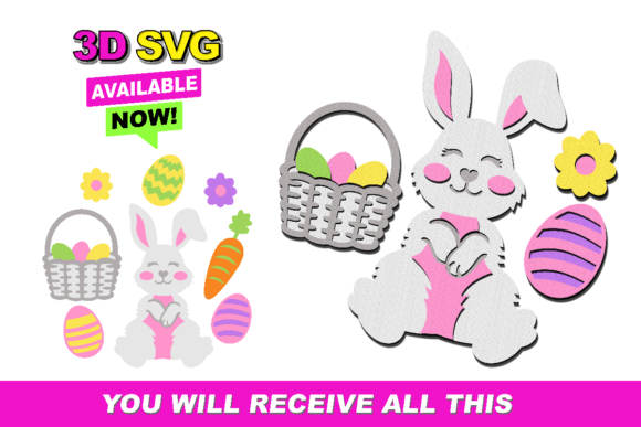 Easter Graphics for Crafts & Branding