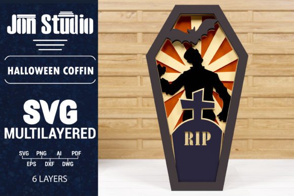 Halloween Coffin 3D SVG: A Designer’s Review