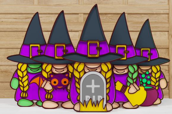 Halloween Gnome SVG for Crafts & Graphics