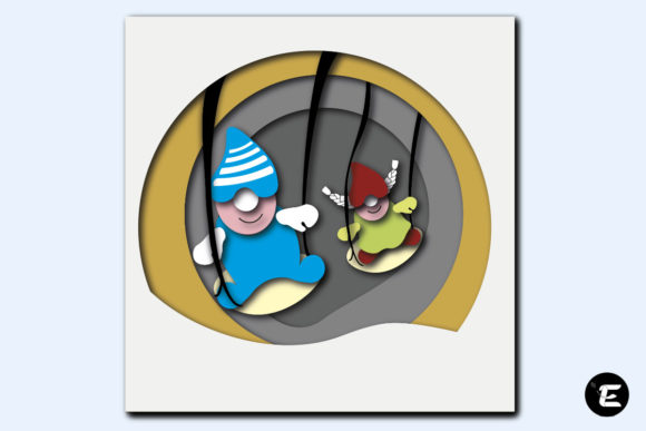 Kids 3D SVG for Shadow Boxes Review