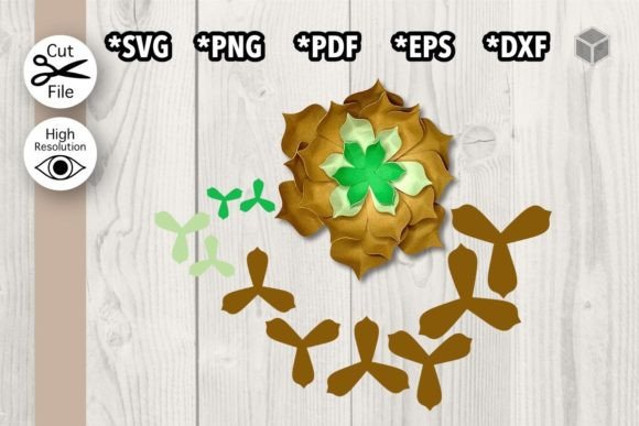 Review: 3D SVG Paper Flowers Template