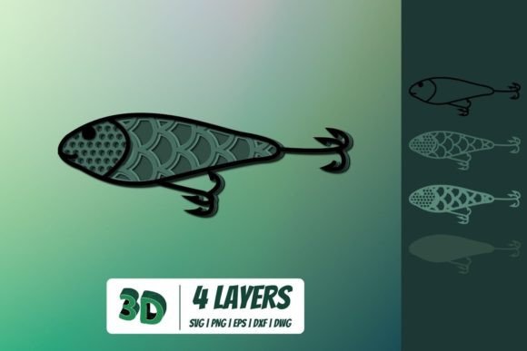Reviewing the 3D Fishing Lure SVG for Real Projects