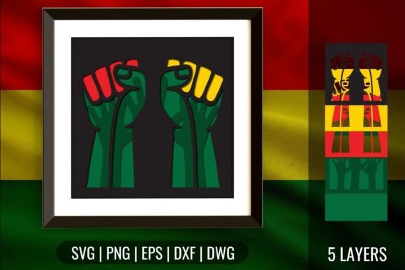 Reviewing the Black Pride Shadow Box SVG for Embroidery