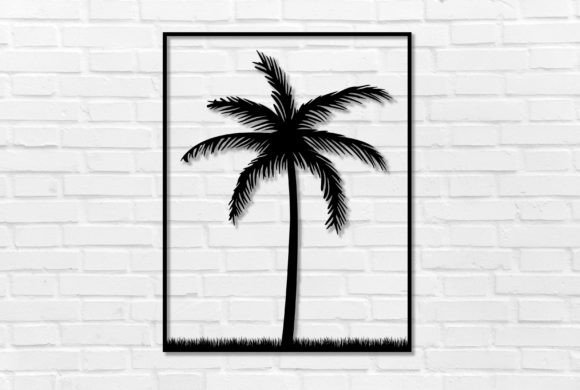 Reviewing the Palm Tree Wall Decor 3D SVG for Embroidery