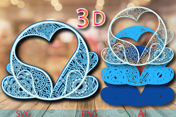 Valentine Love: 3D SVG Shapes Review